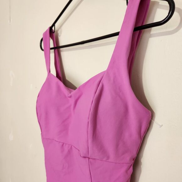 Calia swim top Size XS Light Purple Color Padded Wired tankini. New - Picture 2 of 9